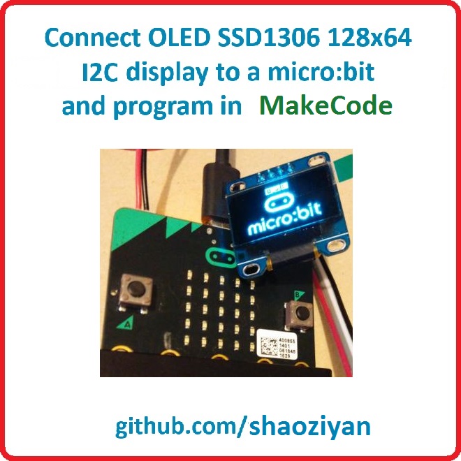 OLED SSD1306 7 Segment Display