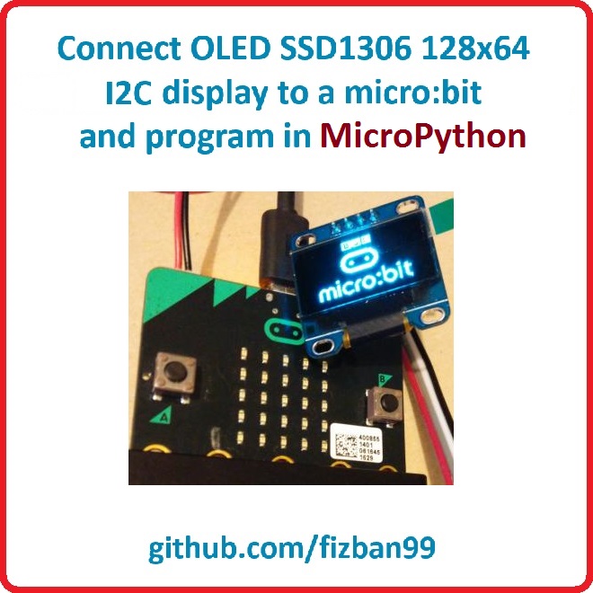 OLED SSD1306 7 Segment Display